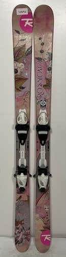 Used Kid's Rossignol 148cm Trixie Skis With LRX 7.5 Bindings (SY1692)