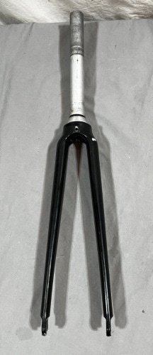Specialized(?) Carbon 700C Fork 240mm Tapered Steerer Black Fast Shipping