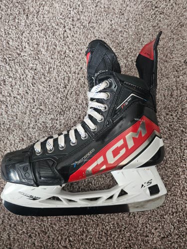 Used Senior CCM JetSpeed FT6 Pro Hockey Skates Regular Width 8