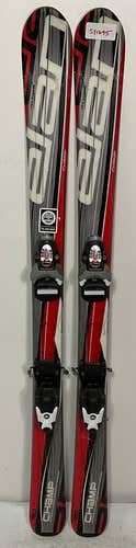 Used Kid's Elan 120cm CHAMP Skis With Rossignol Comp J 7.5 Bindings (SY1695)