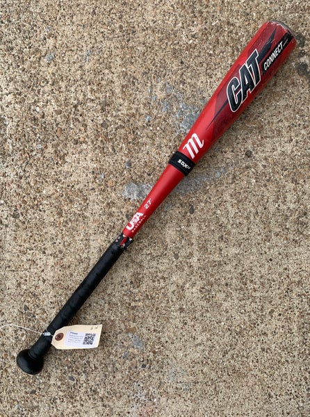 Used USABat Certified Marucci CAT Connect USA Alloy Bat 27" (-11)
