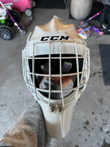 Used CCM  GF Pro Goalie Mask Medium