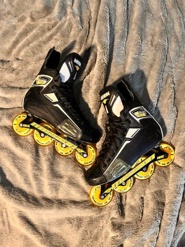 *RARE* *OLD* mission lieutenant the syndicate inline hockey skates