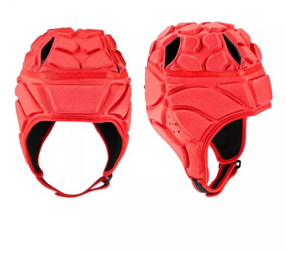 Red Soft Shell Football Helmet Size X-Large