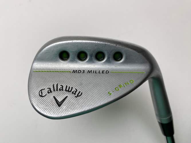 Callaway MD3 Milled Chrome S-Grind Sand Wedge SW 54* 10 Bounce DG RH