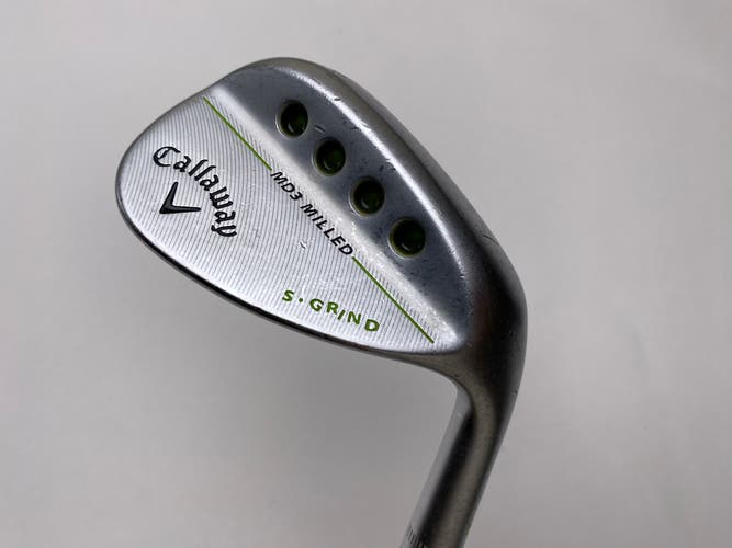 Callaway MD3 Milled Chrome S-Grind Sand Wedge SW 54* 10 Bounce DG RH