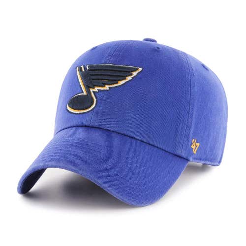2024 St. Louis Blues 47' Brand Royal Blue Cleanup dad hat