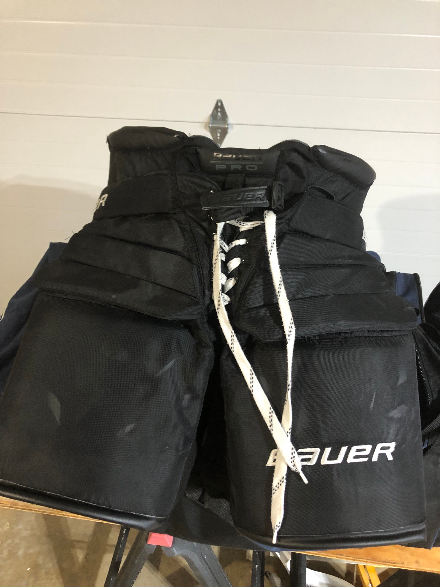Used Large Bauer Pro Goalie Pants