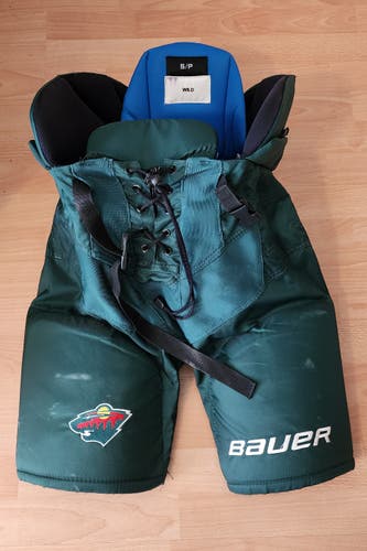 Bauer Nexus Custom Pro Small Minnesota Wild Pro Stock Pants