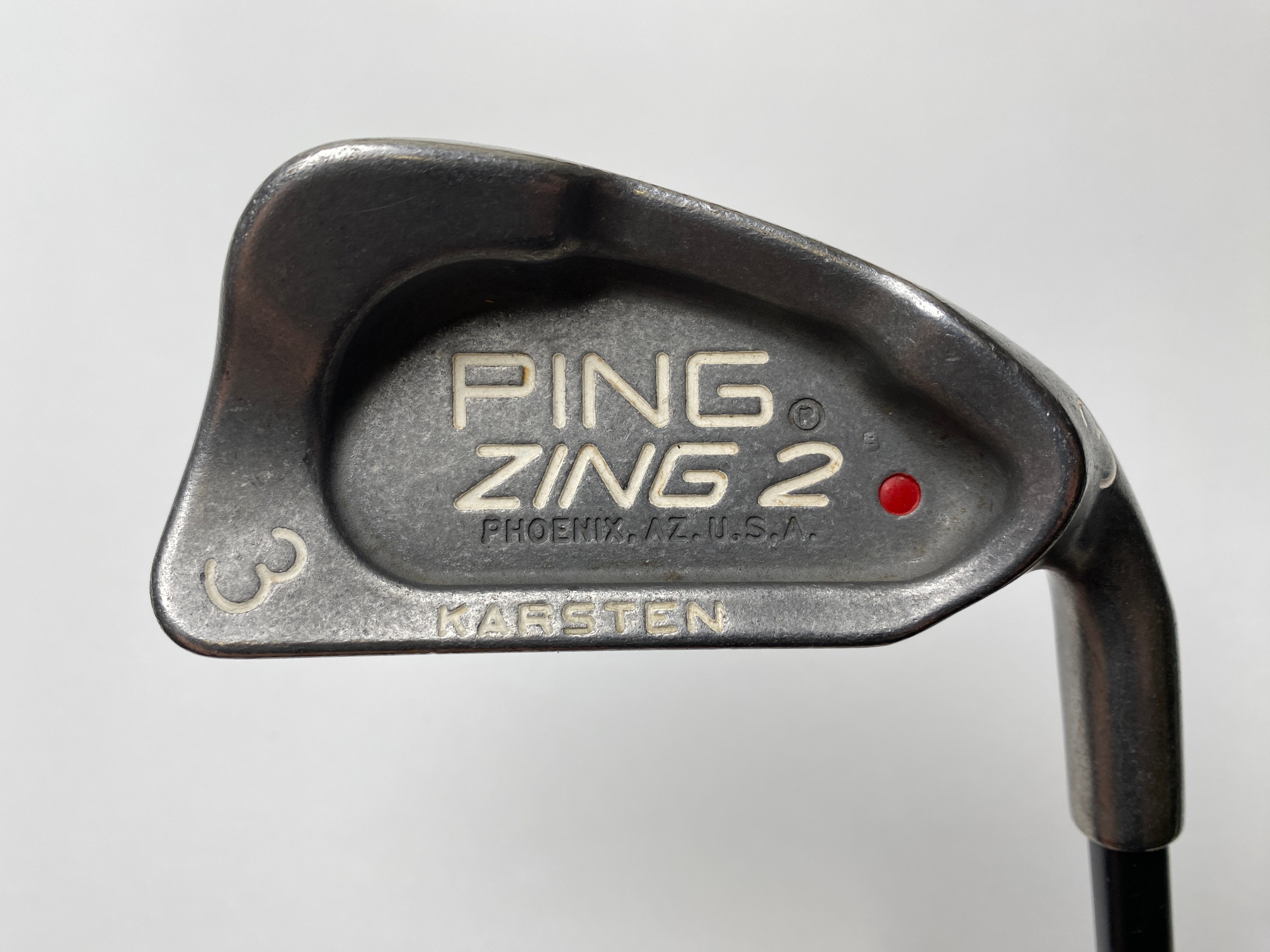 Ping Zing 2 Single 3 Iron Red Dot 1* Flat U34 Ladies Graphite Womens RH