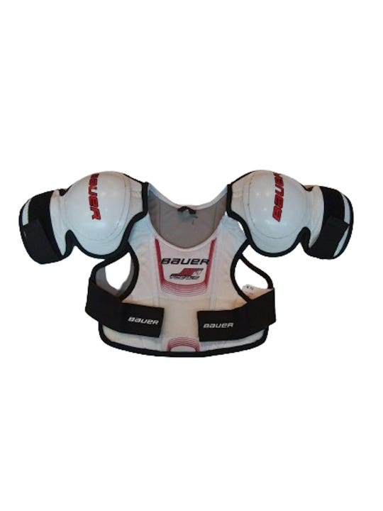 Used Bauer Jt19 Md Ice Hockey Shoulder Pads