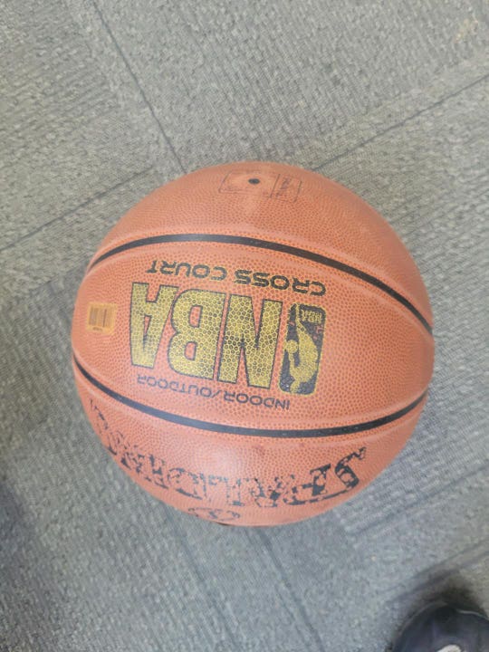 Used Spalding 29 1 2" Basketballs