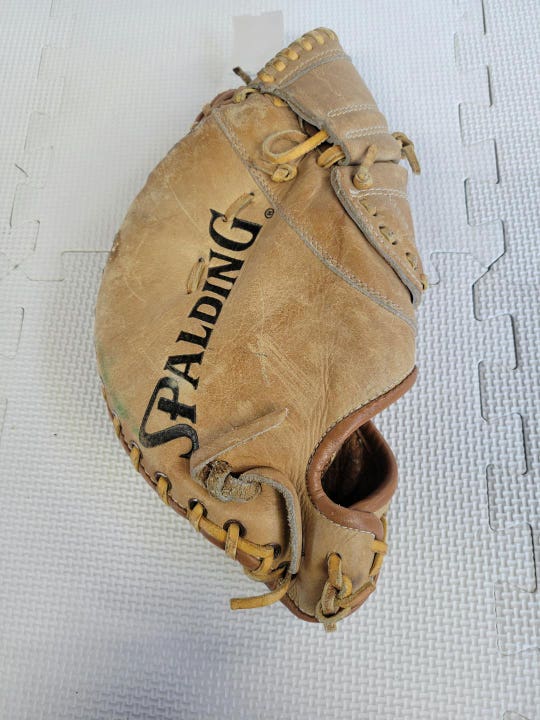 Used Spalding 1b Glove 12 1 2" First Base Gloves
