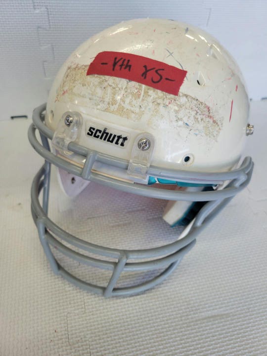 Used Schutt Recruit Hybrid Xs Football Helmets
