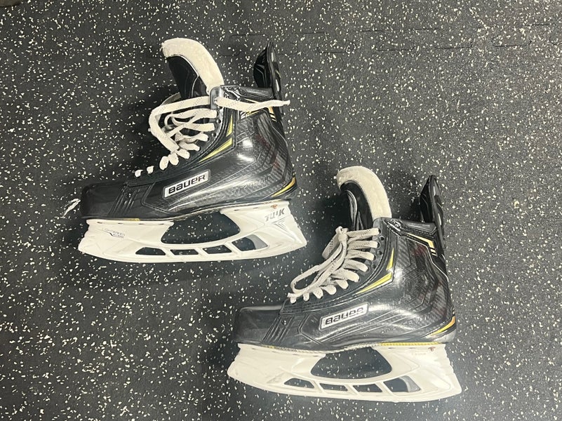 Used Bauer Pro Stock 9 Supreme 2S Pro Hockey Skates