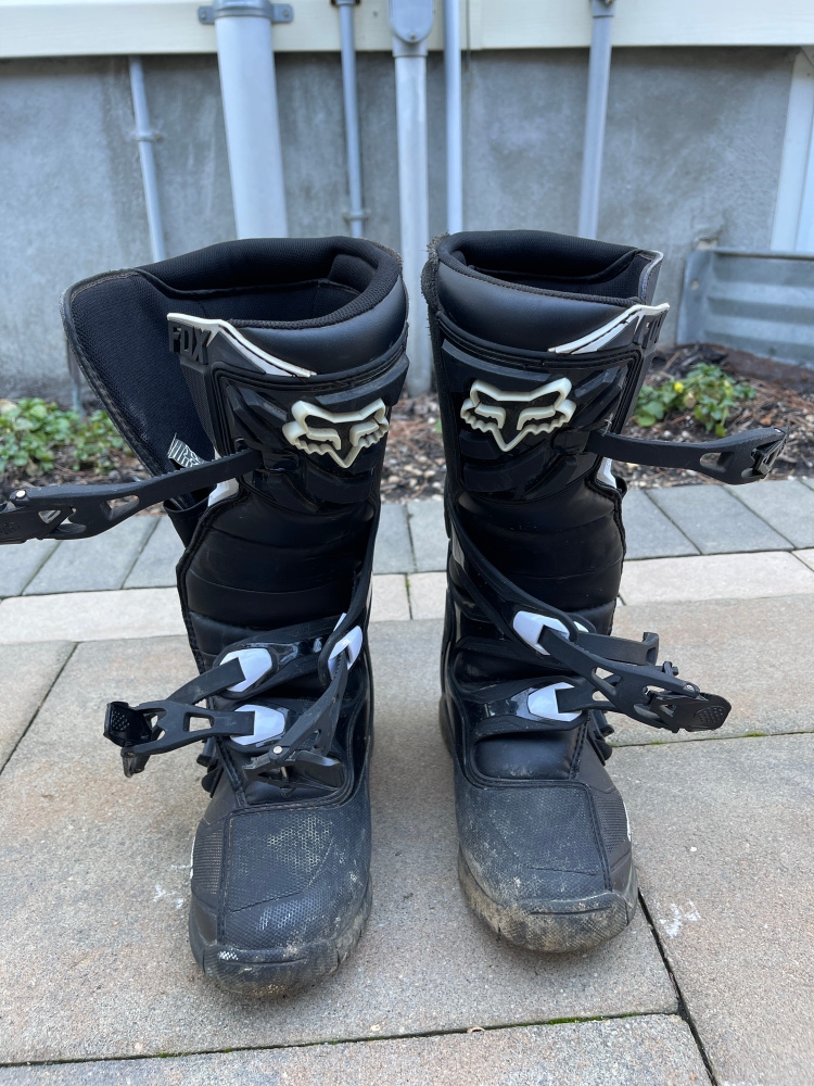 Black Men's  Fox Comp 3 Boots. (Youth 8)