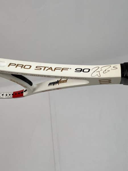 Wilson Pro Staff 90 サイン入り Wilson Pro Staff 90 2014, 4 3/8 Excellent 9.5/10 | SidelineSwap