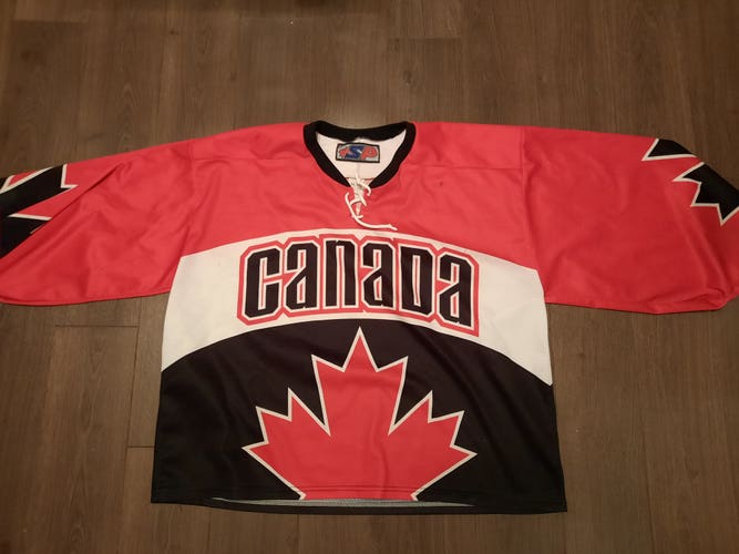 Used Team Canada S&P Goalie cut Jersey