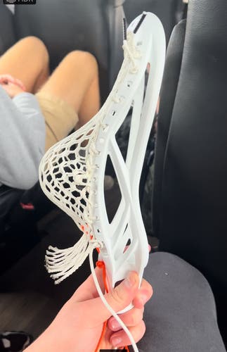 custom lacrosse head stringing
