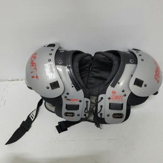 Used Schutt Youth Pads Lg Football Shoulder Pads