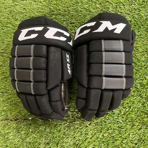 Black Used Junior CCM Gloves 12"