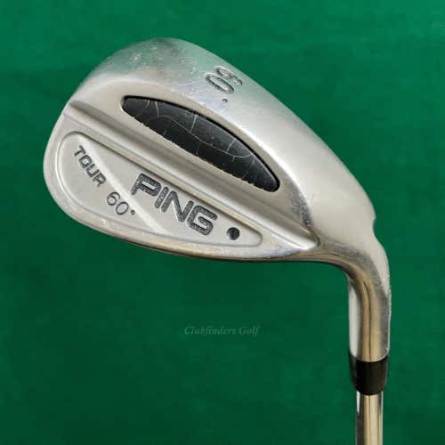 Ping Tour Black Dot 60° Lob Wedge Factory Stepped Steel Wedge Flex