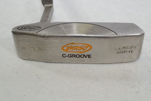 LEFT HANDED Yes! C-Groove Ann 34" Putter Steel #169834