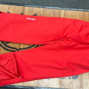 Bauer Warmup Pants Youth XS Red