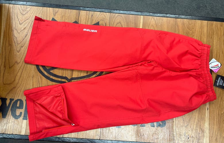 Bauer Warmup Pants Youth XS Red
