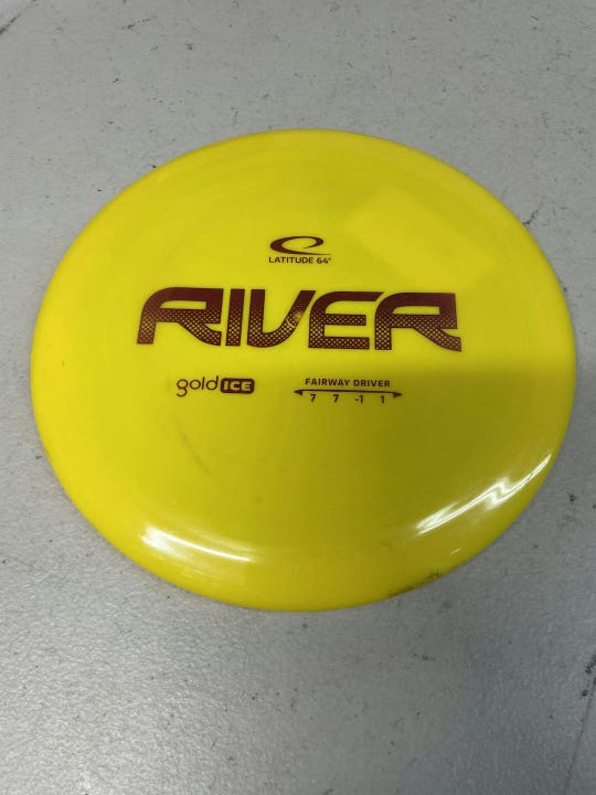 Used Latitude 64 River Gold Ice 175g Disc Golf Drivers