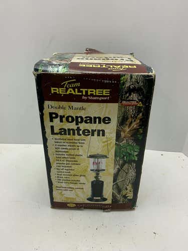 Used Double Mantle Propane Lantern Camping & Climbing Field Equipment