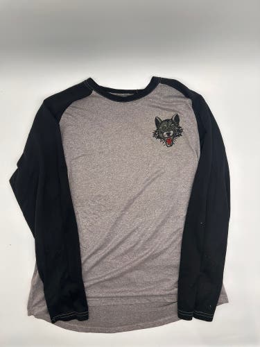 Chicago Wolves Pro Stock Gray Used Men's Compression