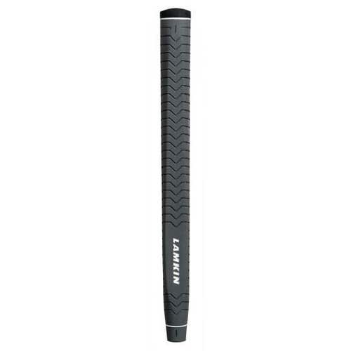 Lamkin Deep Etched Paddle Putter Grip - Classic Rubber Putter Grip - GRAY