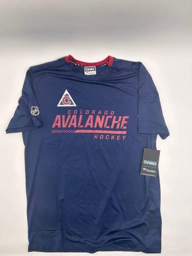New Colorado Avalanche 3rd Jersey Team Issued Blue Men's Shirt