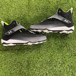 Black Used Men's Size 13 Under Armour Football Cleats