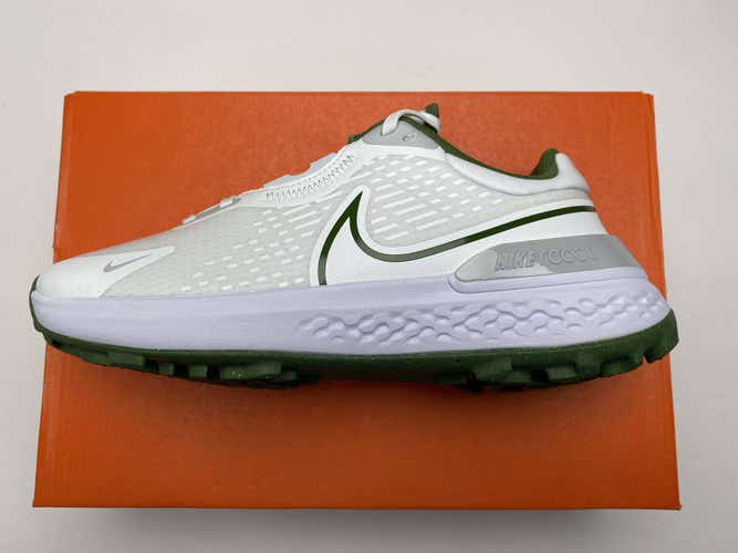 Nike Infinity Pro 2 Golf Shoes White Treeline Men's SZ 9 (DJ5593-102)