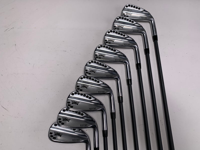 PXG 0311XF Chrome Iron Set 3-PW+GW Fujikura Pro 75g Regular RH Midsize Grips