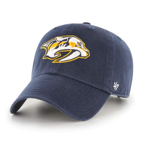 2024 Nashville Predators '47 Brand NHL Navy Cleanup Hat