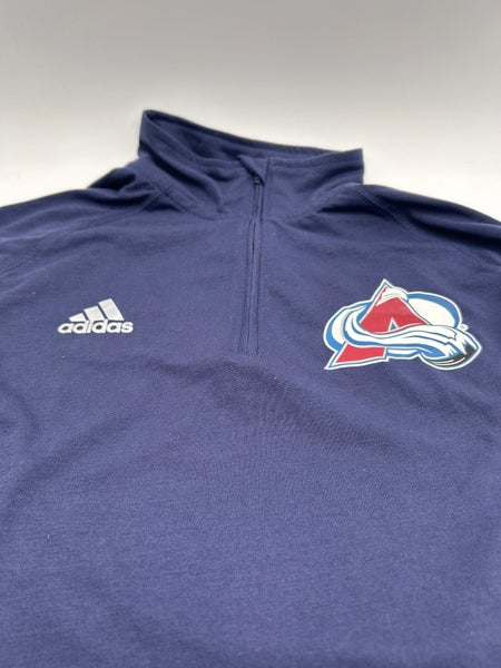 New Blue Colorado Avalanche Team Issued Men's Adidas Sweatshirt