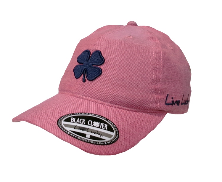 NEW Black Clover Live Lucky Soft Luck 11 Navy/Red Adjustable Golf Hat/Cap