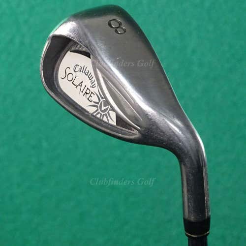 Lady Callaway Solaire Single 8 Iron Factory 50g Graphite Women's