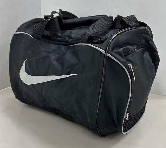 New Nike Duffel Bag sports soccer equipment black Small baseball MMA workout gym