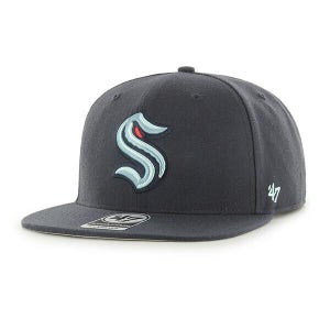 Seattle Kraken '47 Brand NHL Captain Adjustable Snapback Hat