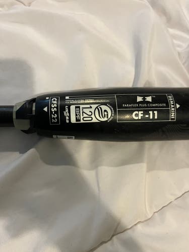 2022 Demarini CF bat for softball  drop -11 31