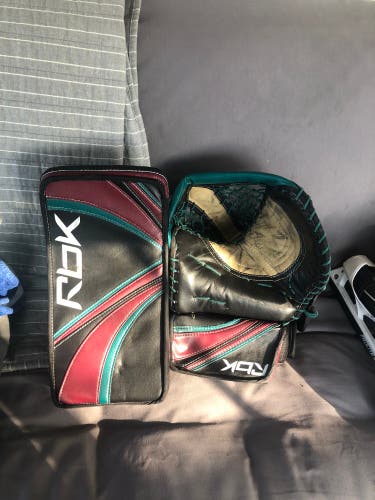 Reebok premier 590 glove & blocker