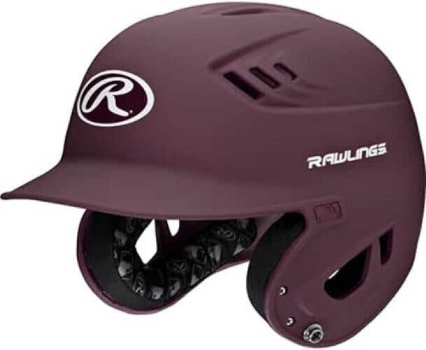 Rawlings Youth Unisex R16 VELO Size Junior Maroon Baseball Batting Helmet NWT