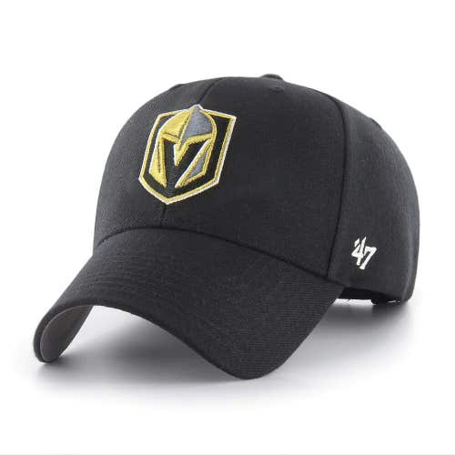 Vegas Golden Knights 47' Brand MVP Strapback Hat Adjustable Cap