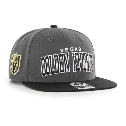 Vegas Golden Knights 47' Brand Captain Snapback Hat Adjustable Cap