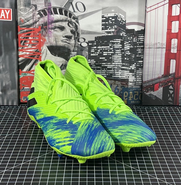 adidas gazelle silver green womens Adidas Nemeziz 17+ 360 Agility FG Soccer Cleats Green Black – kicksnatics main image 0