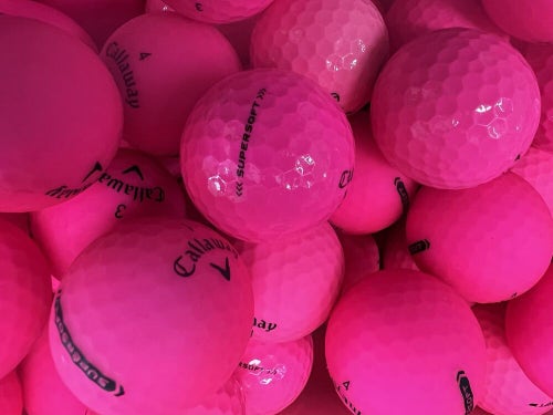 Callaway Pink Supersoft       12 Near Mint AAAA Used Golf Balls